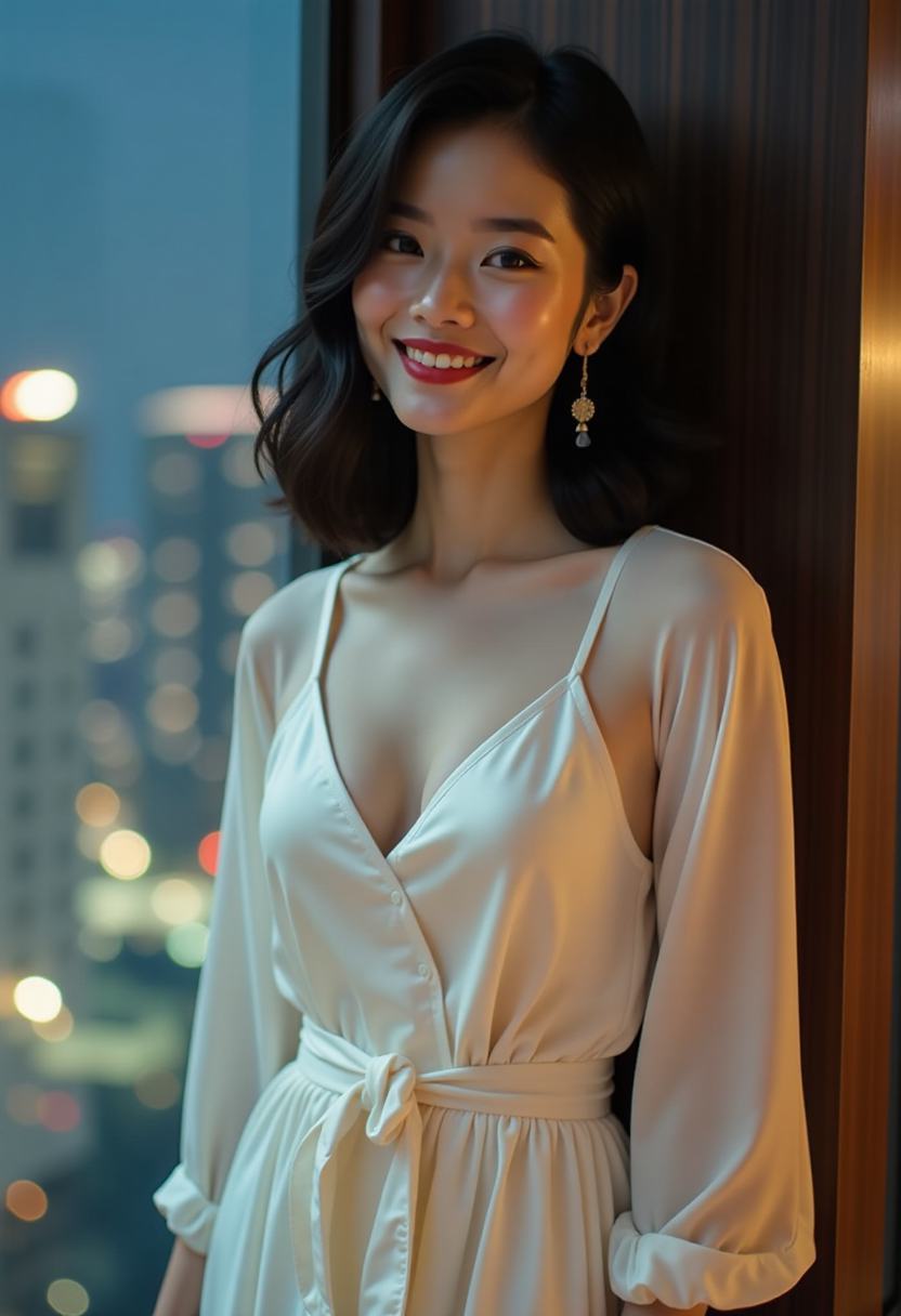 迈阿密湾的黄昏
